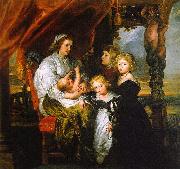 Peter Paul Rubens Deborah Kip and her Children oil painting picture wholesale